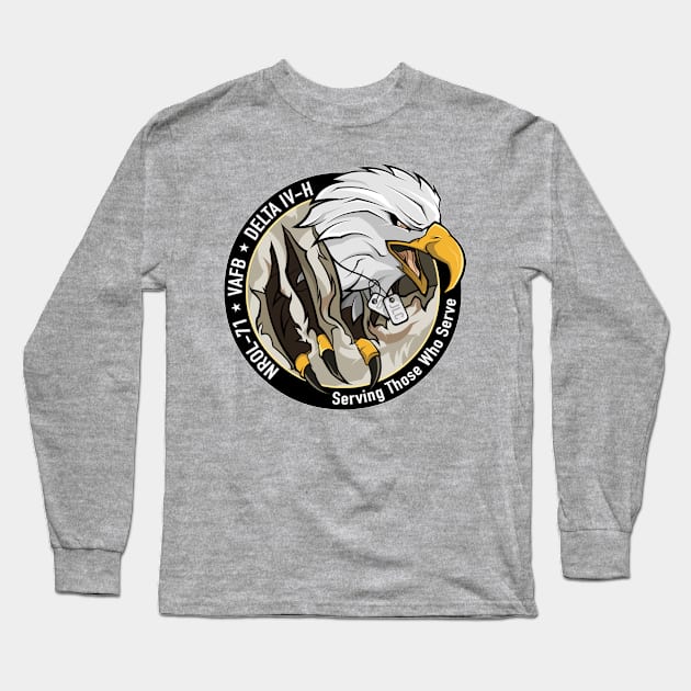 NROL 71 Program Logo Long Sleeve T-Shirt by Spacestuffplus